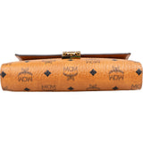MCM Monogram Visetos Patricia Wallet on Chain Crossbody Bag