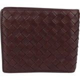 Bottega Veneta Intrecciato Leather Bifold Card Holder Wallet