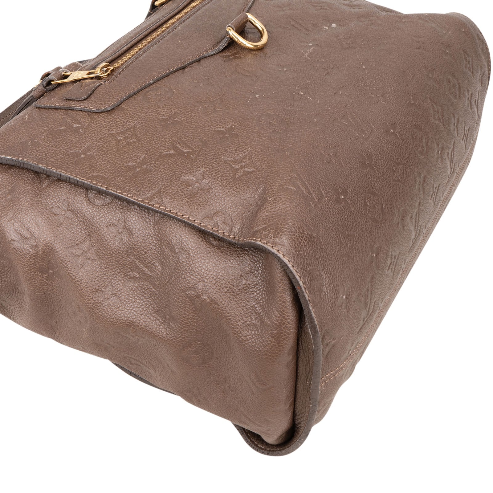 [🔄️B09 / F32] Louis Vuitton Monogram Empreinte Leather Lumineuse PM Handbag - vintageandkickz