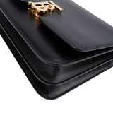 Burberry Calfskin Box Leather TB Crossbody Bag