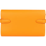 Hermès Epsom Leather Kelly Compact Wallet - vintageandkickz