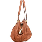 Louis Vuitton Brown Mahina Leather Lunar PM Shoulder Bag