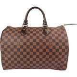 Louis Vuitton Monogram Damier Ebene Speedy 35 Handbag