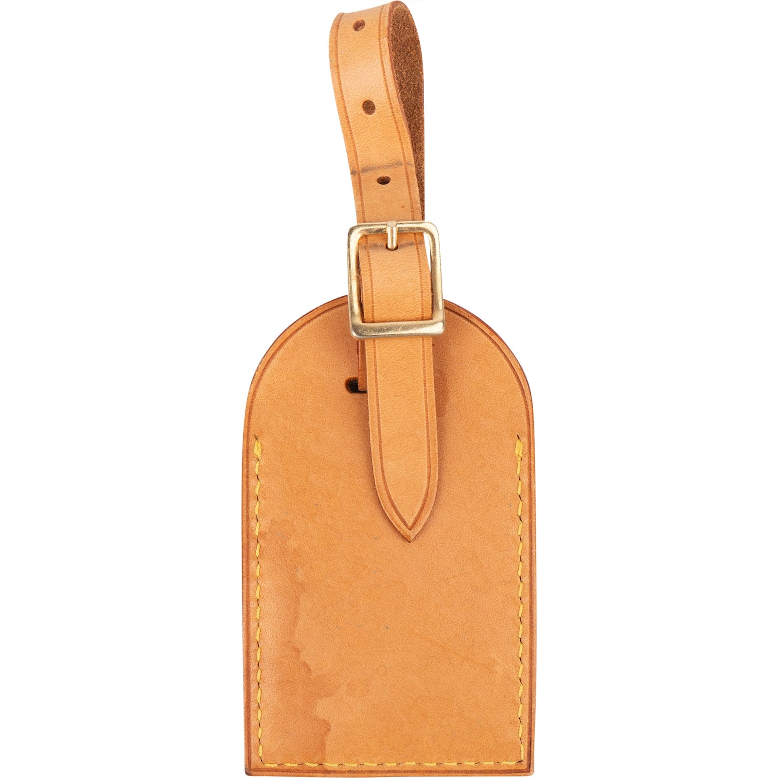 [🔄️B10 / F87] Louis Vuitton Vachetta Leather Luggage Tag - vintageandkickz