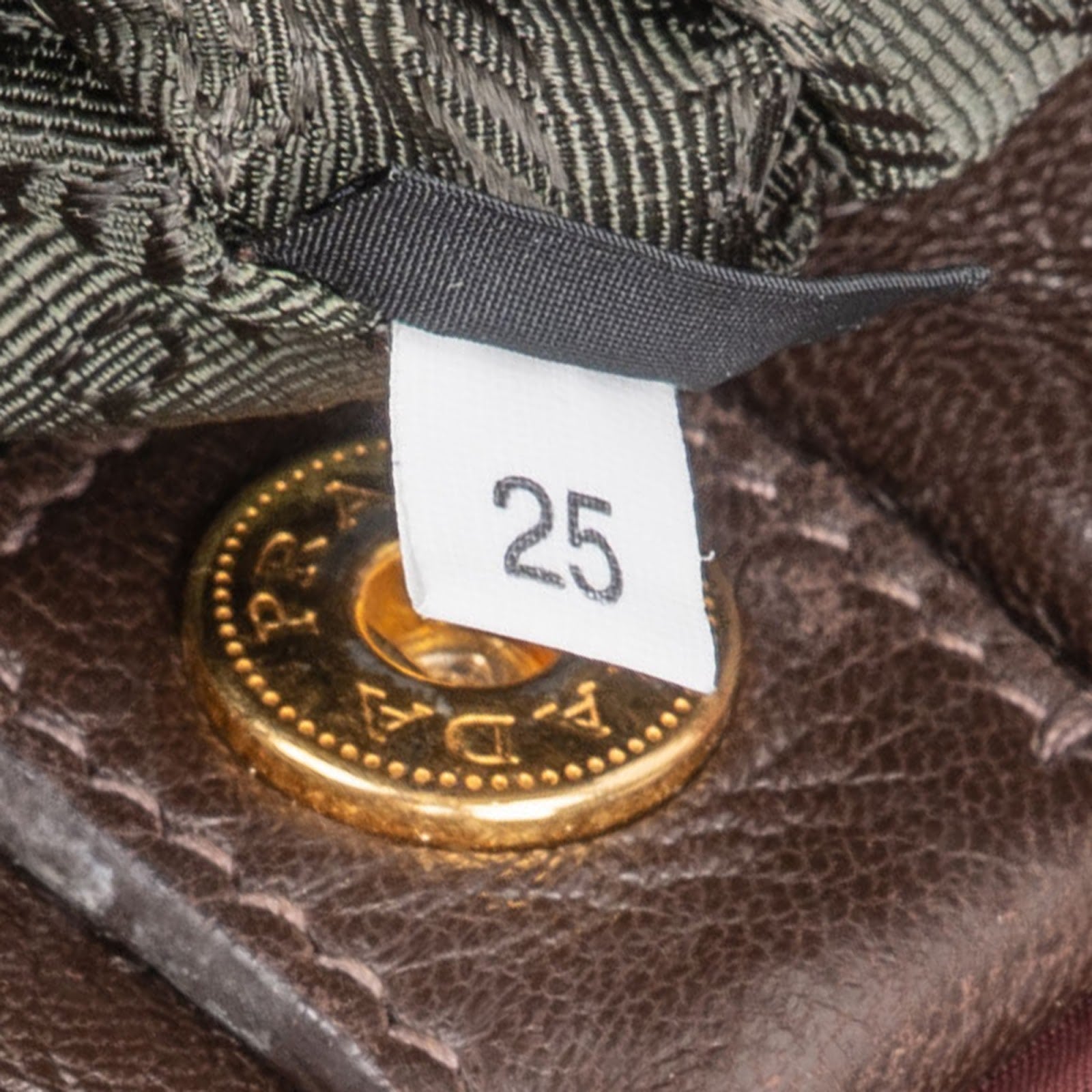 Prada Canapa Tessuto Drawstring Shoulder Bag - vintageandkickz