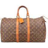 Louis Vuitton Monogram Canvas Keepall 45 Travel Bag