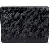 Louis Vuitton Noir Epi Leather Twist Compact Wallet