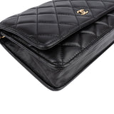 Chanel Quilted Lambskin Wallet on Chain Crossbody Bag
