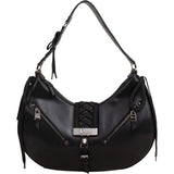 Christian Dior Leather By Galliano AW02 "Admit It" Corset Lace Hobo Shoulder Bag