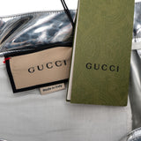 Gucci Silver Metallic Flared Pants (IT46 / DE42)