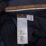 Louis Vuitton Navy Cotton Trousers (48)