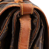 Louis Vuitton Monogram Canvas Saumur 40 Crossbody Bag