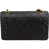 Chanel Quilted Lambskin 24K Small Double Flap Shoulder Bag