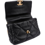 Chanel 19 Quilted Lambskin Single Flap Crossbody Bag