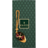 Gucci Multicolor Gold Tone Jockey Cap Keychain Pendant