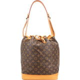 Louis Vuitton Monogram Canvas Sac Noé Grande Shoulder Bag