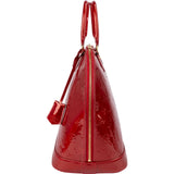 Louis Vuitton Monogram Red Vernis Leather Alma GM Handbag