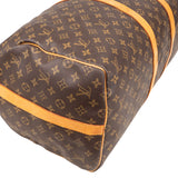 Louis Vuitton Monogram Canvas Keepall 55 Bandoulière Travel Bag