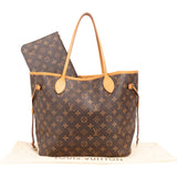 Louis Vuitton Monogram Canvas Neverfull MM Shoulder Bag