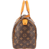 Louis Vuitton Monogram Canvas Speedy 25 Handbag