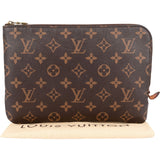 Louis Vuitton Monogram Canvas Pochette Voyage Jour PM Clutch