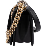 Chanel Quilted Calfskin Small Boy Single Flap Crossbody Bag