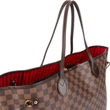 Louis Vuitton Monogram Damier Ebene Neverfull GM Shoulder Bag
