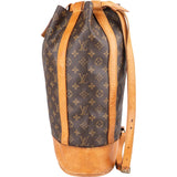 Louis Vuitton Monogram Canvas Randonnee GM Backpack Shoulder Bag
