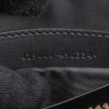 Gucci Black Leather Bee Clutch