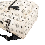 MCM Monogram Visetos Stark Side Studs Small Backpack