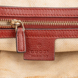 Gucci Monogram GG Web Dressage Tote Handbag