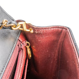 Chanel Quilted Lambskin Diana 24K Gold Single Flap Crossbody Bag