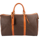Celine Monogram Macadam Canvas Boston 45 Travel Bag