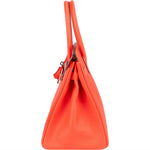 Hermès Coral Epsom Leather Birkin 30 Handbag - vintageandkickz