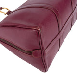 Christian Dior Textured Saffiano Leather Vintage Boston Handbag - vintageandkickz