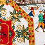 Hermès Joies d'Hiver Silk Carre 90 Scarf Tuch