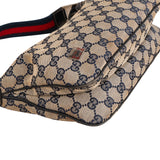 Gucci Monogram GG Canvas Pochette Shoulder Bag