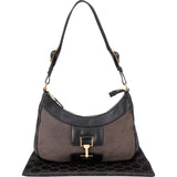 Gucci Horsebit Cotton & Leather Shoulder Bag
