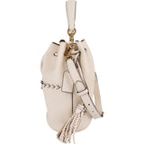 Coach Pebbled Leather Dinky Bucket Crossbody Bag