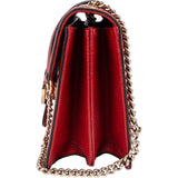 Gucci Grained Leather Interlocking GG Small Crossbody Bag