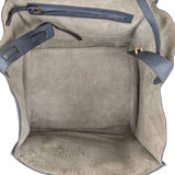 Céline Drummed Calfskin Phantom Handbag