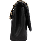 Chanel Quilted Lambskin Maxi Double Flap Crossbody Bag