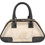 Loewe Leather Suede Fusta Amazona Handbag