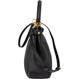 Fendi Black Calfskin Peekaboo Handbag
