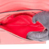 Valentino Garavani Pink Leather Rockstud Wallet On Chain Crossbody Bag