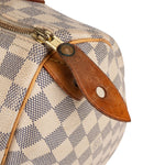 Louis Vuitton Monogram Damier Azur Speedy 30 Handbag - vintageandkickz
