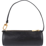 [🔄️B23 / F04] Louis Vuitton Noir Epi Leather Papillon 16 Pochette Handbag - vintageandkickz