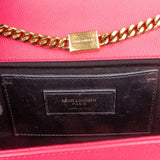 Saint Laurent Grain De Poudre Leather Kate Chain Crossbody Bag