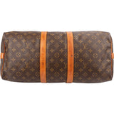 Louis Vuitton Monogram Canvas Keepall 45 Bandoulière Travel Bag