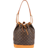 Louis Vuitton Monogram Canvas Sac Noé Grande Shoulder Bag